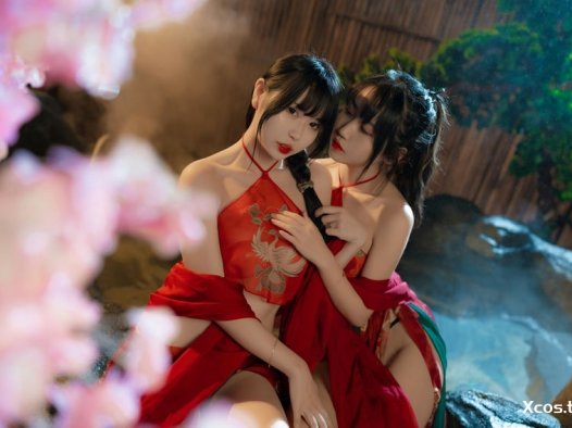 Tina很妖孽呀 NO.034 &不呆猫 – 古风双人 [16P-226MB]