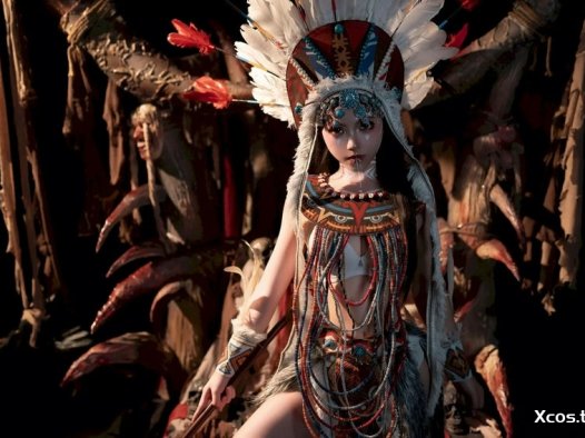 <span style='color:red;font-size:16px;'>[专享]</span> Bangni邦尼 – 印第安 (紫舞龙) [100P-355MB]