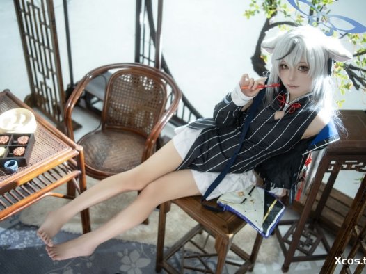 <span style='color:red;font-size:16px;'>[专享]</span> 矢量鱼 – 蔚蓝档案 春原心奈 [33P-263MB]